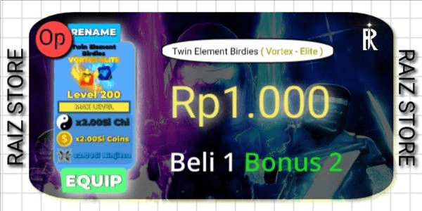 Gambar Product Twin Element Birdies