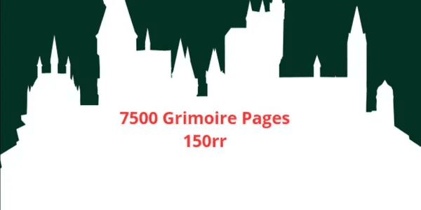 7500 Grimoire Pages
