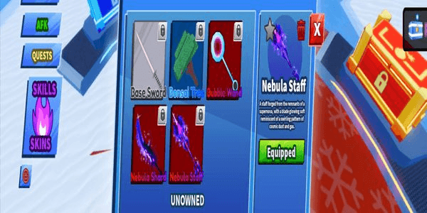 Gambar Product Blade Ball Account (Nebula Shard & Nebula Staff)