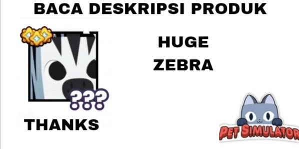 Gambar Product Huge Zebra