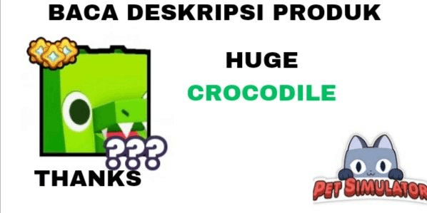 Gambar Product Huge Crocodile