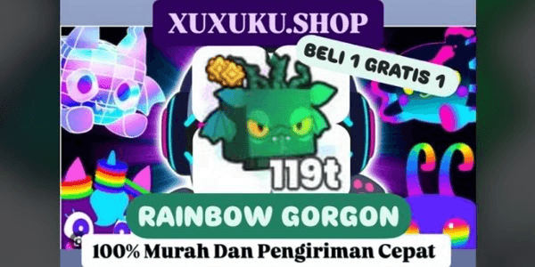 Gambar Product Rainbow Gorgon