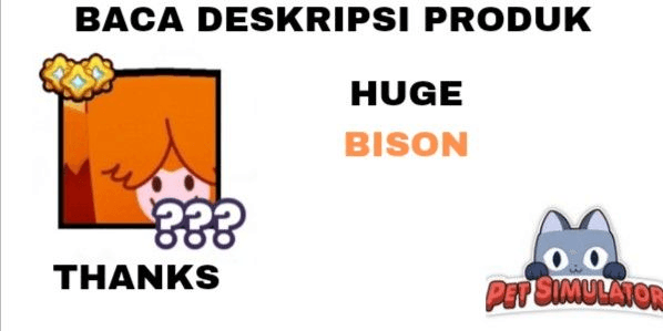 Gambar Product Huge Bison