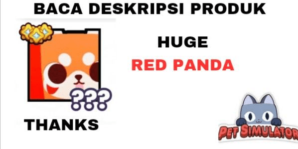 Gambar Product Huge Red Panda