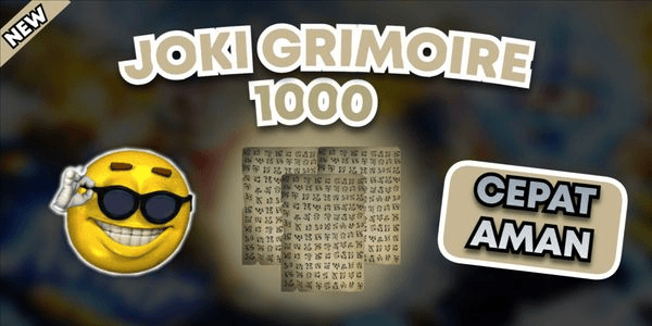 Gambar Product Jockey Get 1000 Grimoire Pages | Anime Reborn