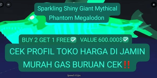 Gambar Product SSG MYTHICAL PHANTOM MEGALODON - LIMITED FISH