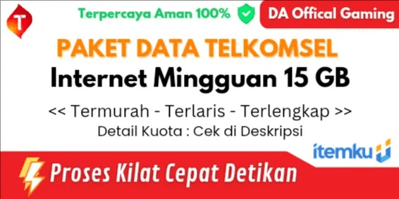 Paket Internet Mingguan 15 GB