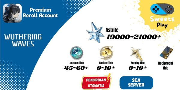 Gambar Product [SEA] Wuthering Waves Premium Reroll Account