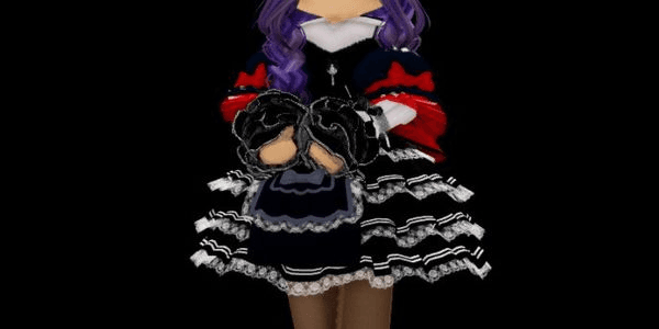 Gambar Product Goth Lolita Set - Royale High [READ DESCRIPTION]