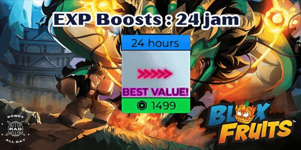 Gambar Product 2x EXP Boosts (24 Jam)