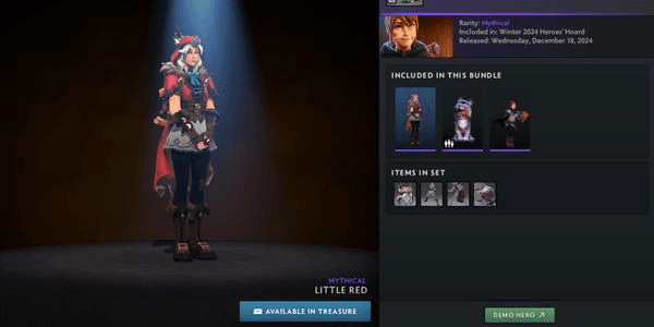 Gambar Product Little Red ( Marci Frostivus Winter 2024 Heroes Hoard )