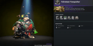 Velveteen Vanquisher + Persona pudge (Pudge set)