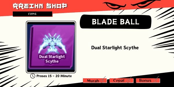 Gambar Product Dual Starlight Scythe
