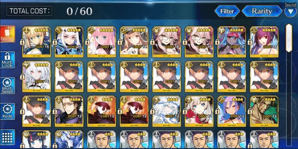 Gambar Product [NA][Starter] Melusine + Castoria NP2 + Koyanskaya NP2 + Ibuki Summer + Skadi Summer + Lady Avalon