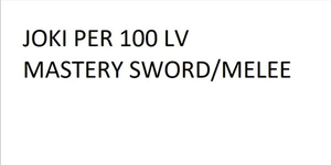 Mastery Sword/Melee