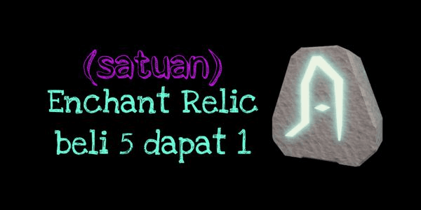 Gambar Product enchant relic