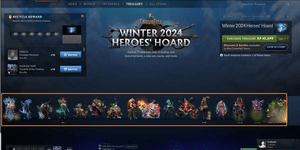 PACKAGE 16 SET NORMAL+RARE+VERY RARE (cc winter 2024 heroes' hoard )