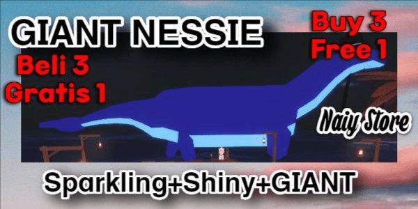 Gambar Product GIANT Nessie [ Sparkling+Shiny+GIANT ]