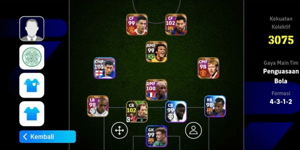 Gambar Product Akun lama Duet Messi dan Ronaldo