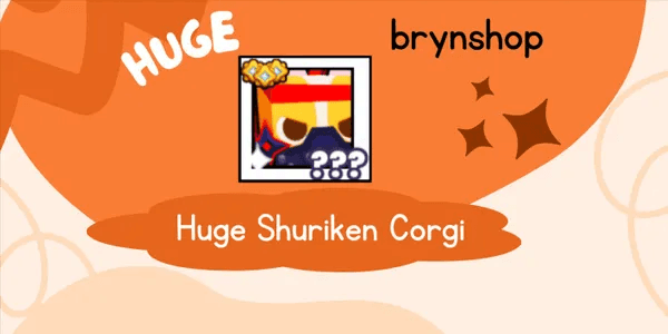 Huge Shuriken Corgi