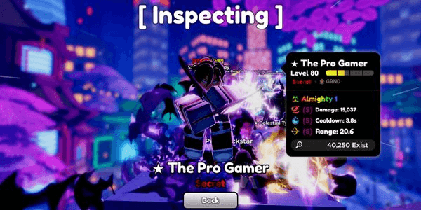 Gambar Product The Pro Gamer (EVO) Almighty SSS Perfect Stats!