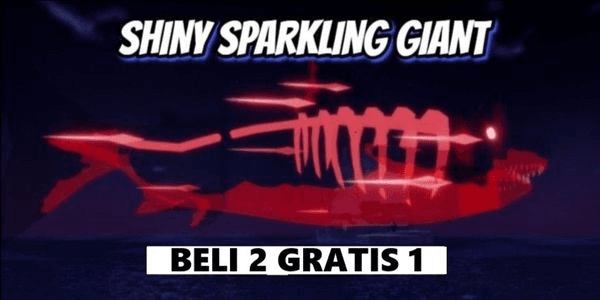 Gambar Product Sparkling Shiny Giant Phantom Megalodon