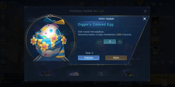 Diggie's Colored Egg