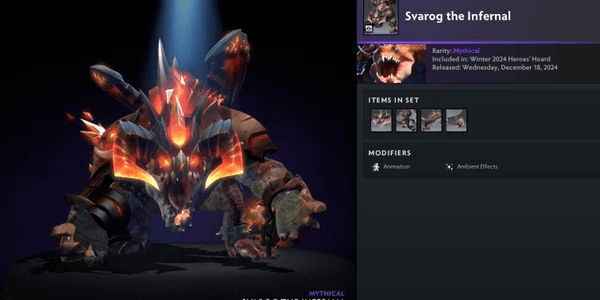 Gambar Product SVAROG THE INFERNAL (PRIMAL BEAST)(WINTER 2024 HEROES' HOARD)