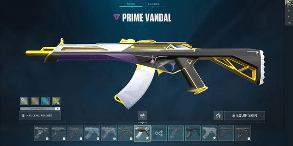 Gambar Product Akun Valorant Sultan | Vandal and Prime Spectre, Oni Phantom, Ion Sheriff, Celestial Fan (Kipas) | Full Agent | Rank Gold