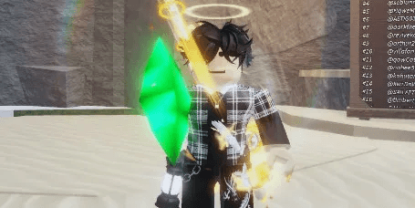 GREEN ENERGY CRYSTAL- FISCH ITEM TO GET HEAVEN'S ROD