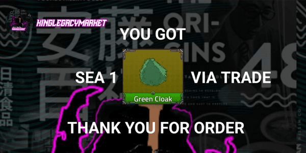 Gambar Product Green Cloak