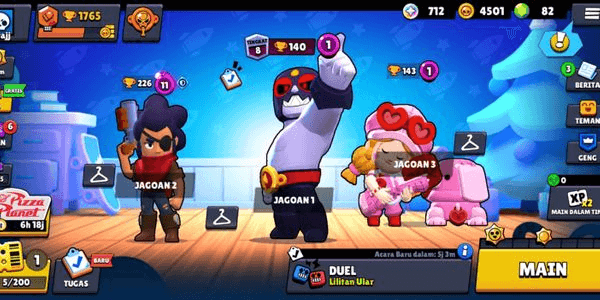 Gambar Product Akun Brawl Stars Max 1 Murah & Bergaransi