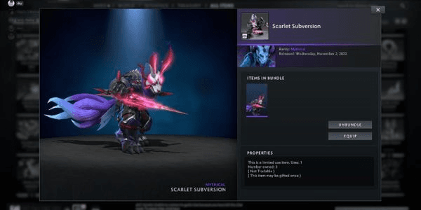 Gambar Product Scarlet Subversion cache 2022