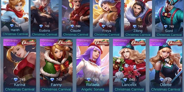 Gambar Product Christmas Carnival (Special Skin Bebas Pilih)