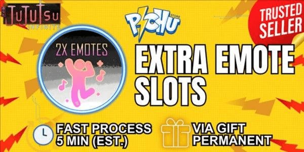 Gambar Product Extra Emote Slots - Jujutsu Infinite