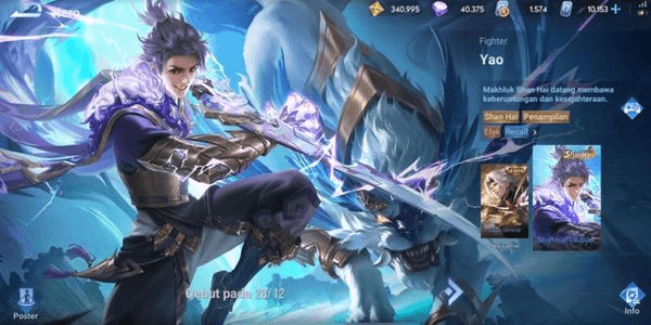 Gambar Product Skin Yao Shan Hai Thunder Murah Cheap Price