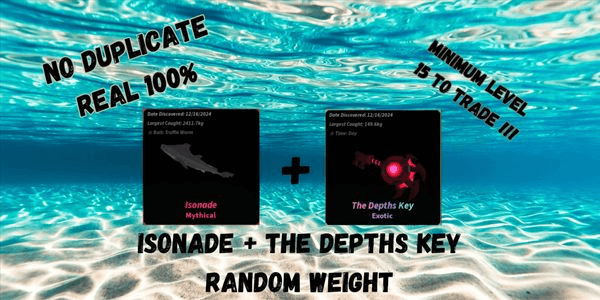 Gambar Product Isonade + The Depths Key - FISCH