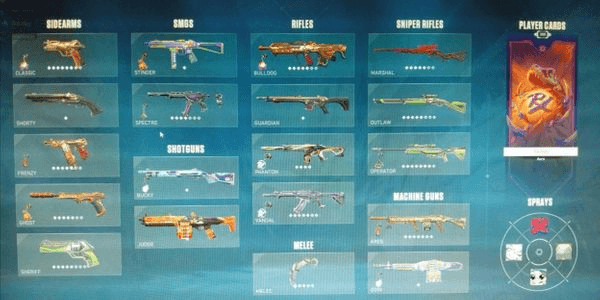 Gambar Product akun valorant pribadi