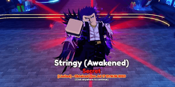 Gambar Product Stringy (Awakened) / Flamingo | Anime Adventures
