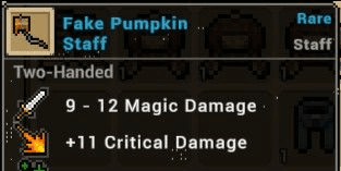 Gambar Product Fake Pumpkin Staff