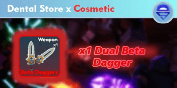 [Sale!!] Beta Dagger [OLD COSMETIC SWORD] High Value!!
