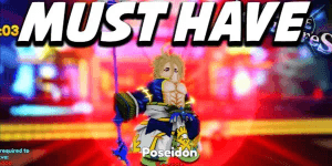Evo Sea God (Tyrant Of The Seas) Poseidon - Anime Adventure (AA)