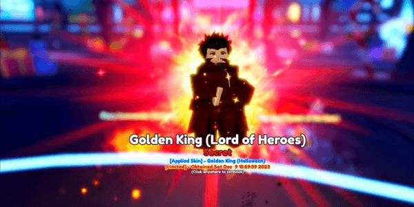 Gambar Product Golden King / Gilgamesh  EVO Anime Adventures