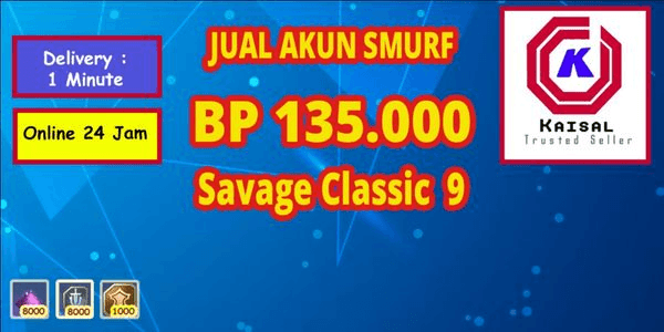 Gambar Product Smurf Kaisal Shop account #0000001