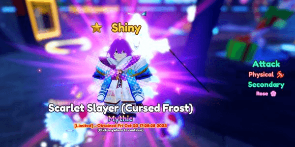 Gambar Product SHINY Scarlet Slayer (Cursed Frost)/EVO