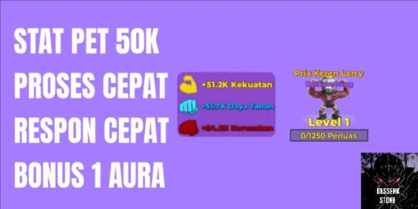 Gambar Product Pet Glitch Stat Full 50k