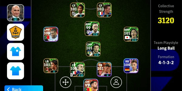 Gambar Product Akun Efootball 3100+ Strength GG