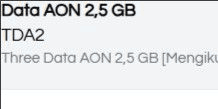 Gambar Product AON 1.5 GB