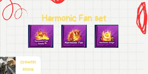 Gambar Product Harmonic Fan set