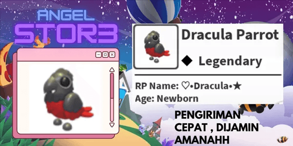 Dracula Parrot